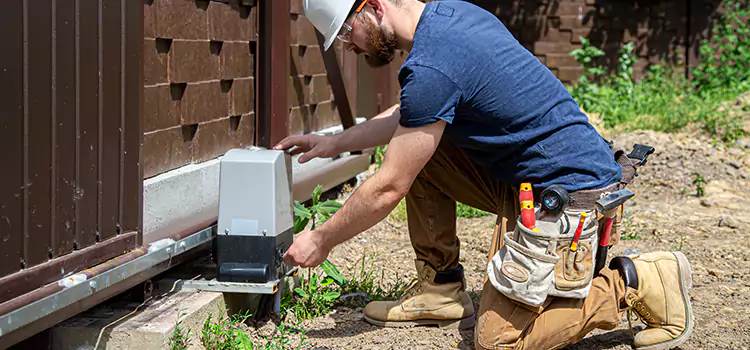 Electric Driveway Gate Installation Asheville