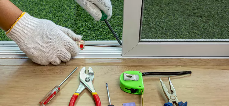 Sliding Door Track Replacement in Asheville, NC